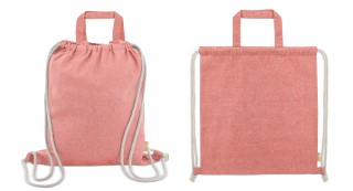 Mochila de Algodón con Cordones Personalizada